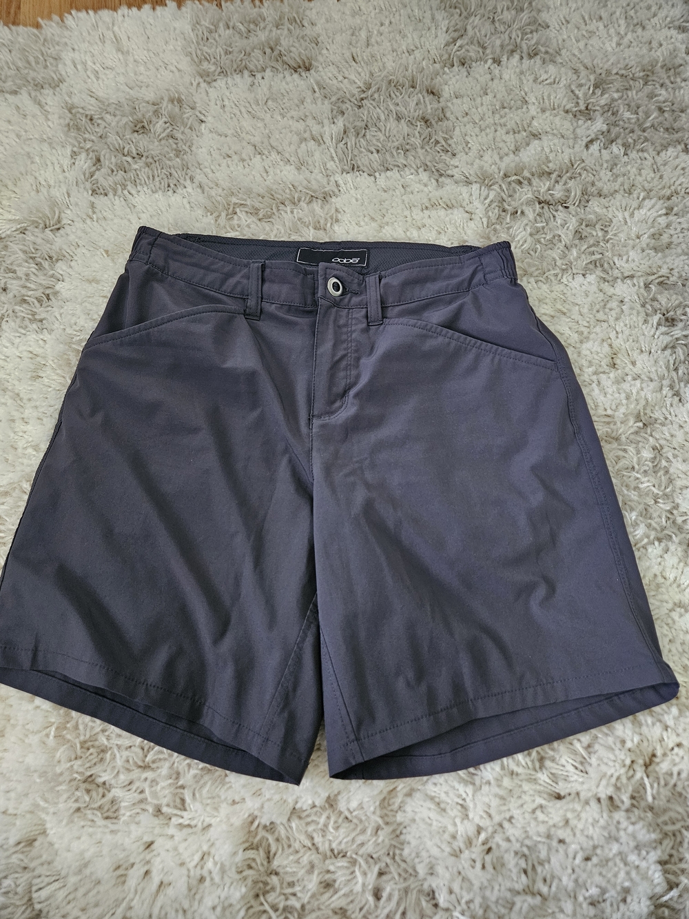 Oobe Women's Gray Athletic Performance Hiking Shorts